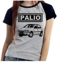 Baby look blusa feminina ou Camiseta Palio carro antigo anos 90 - Foto 3