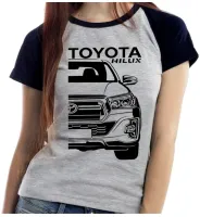 Baby look blusa feminina ou Camiseta Toyota Hilux melhor camionete - Foto 4