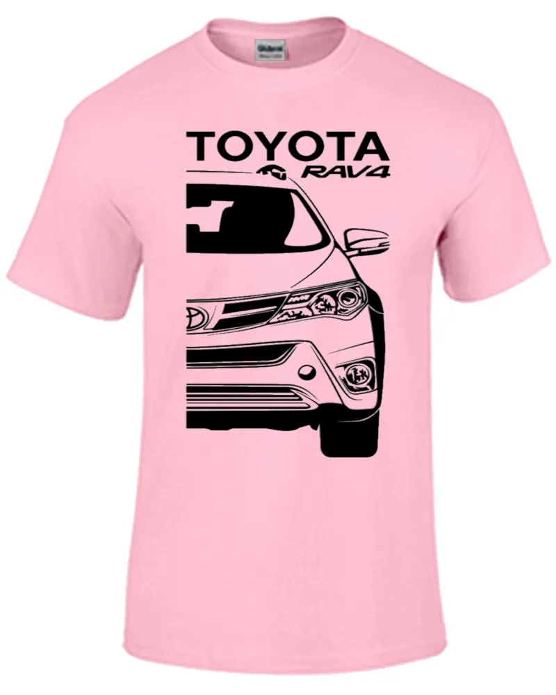 Baby look blusa feminina ou Camiseta Toyota Rav4 camionete top Imagem