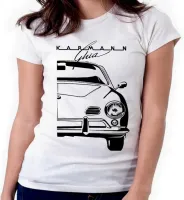 Baby look blusa feminina ou Camiseta Volkswagen karmann ghia - Foto 4