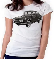 Baby look blusa feminina ou Camiseta Volkswagen TL brasilia variant - Foto 3
