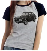 Baby look blusa feminina ou Camiseta Volkswagen TL brasilia variant - Foto 4