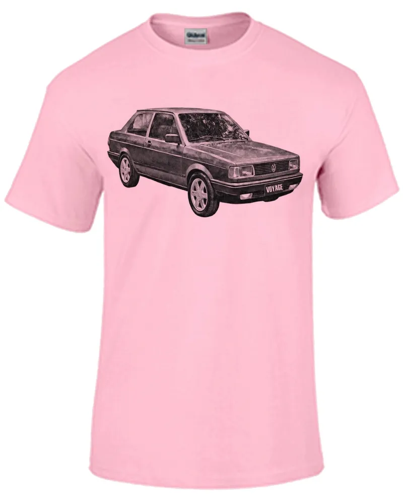 Baby look blusa feminina ou Camiseta Volkswagen Voyage quadrado