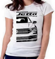 Baby look blusa feminina ou Camiseta Volkwagen Jetta GLI modelo novo - Foto 4