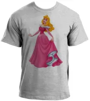 Baby look blusa feminina ou Camiseta Aurora bela adormecida princesa - Foto 2