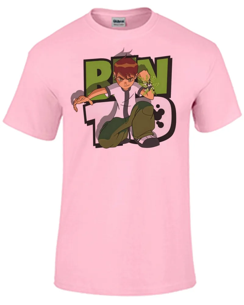 Baby look blusa feminina ou Camiseta Ben 10 menino super heroi