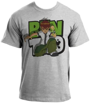 Baby look blusa feminina ou Camiseta Ben 10 menino super heroi - Foto 2