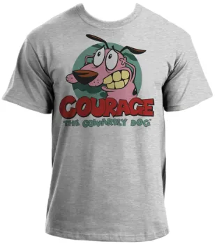 Baby look blusa feminina ou Camiseta Coragem cão covarde dog cachorro - Foto 2
