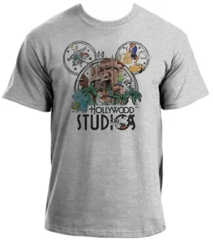 Baby look blusa feminina ou Camiseta Disney park hollywood - Foto 2