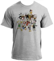 Baby look blusa feminina ou Camiseta Duck Tales Caçadores Aventuras tio patinhas - Foto 2