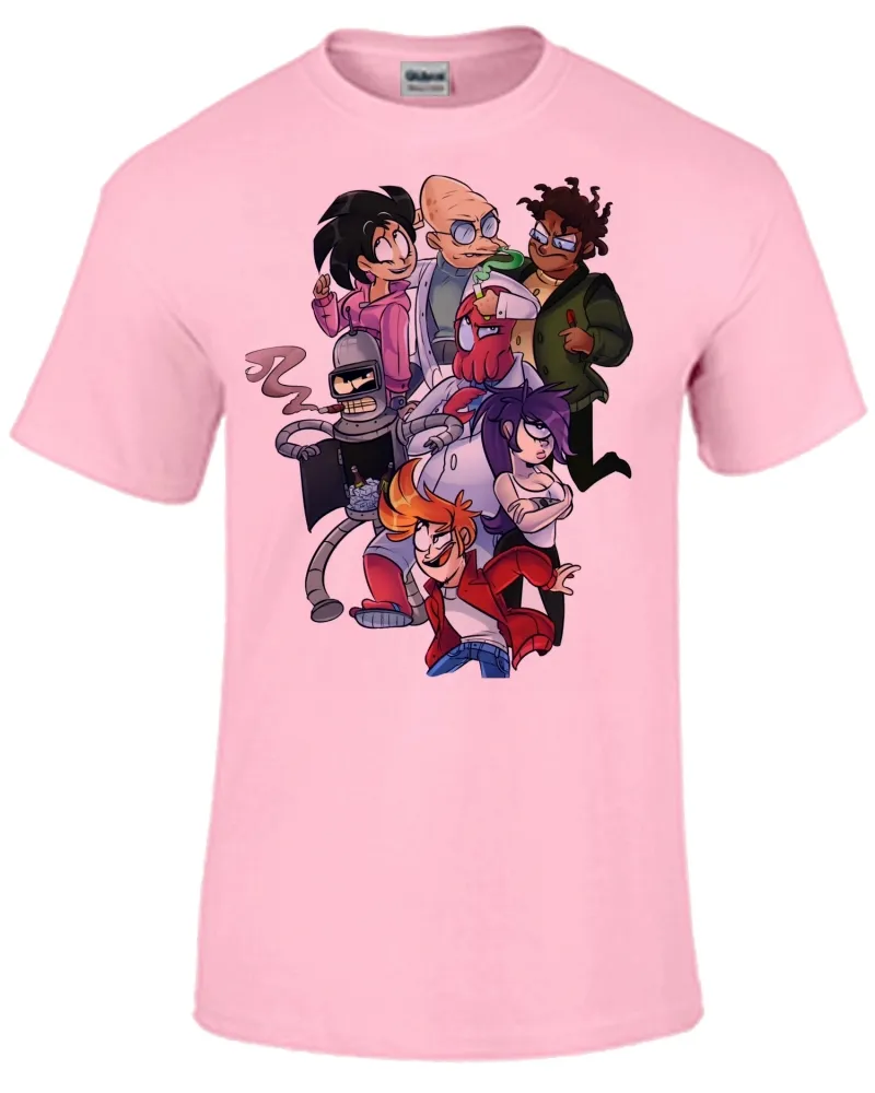 Baby look blusa feminina ou Camiseta futurama desenho antigo engraçado