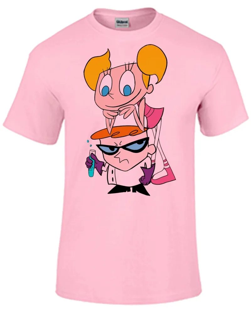 Baby look blusa feminina ou Camiseta Laboratório Dexter desenho Imagem