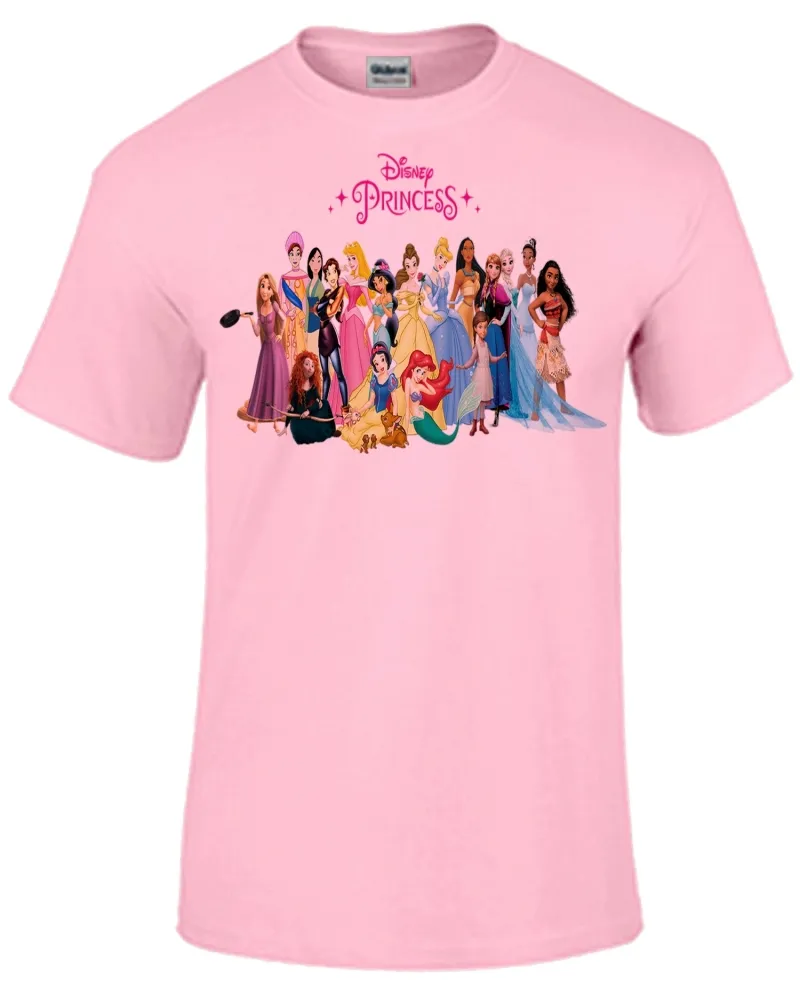 Baby look blusa feminina ou Camiseta princesas disney rapunzel frozen branca neve