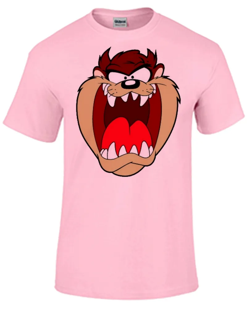 Baby look blusa feminina ou Camiseta Taz Mania diabo tazmania