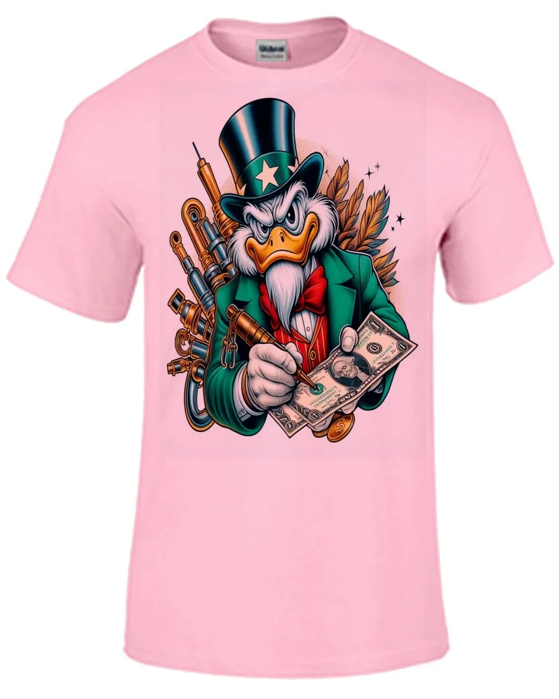 Baby look blusa feminina ou Camiseta Tio patinhas Sam desenho antigo