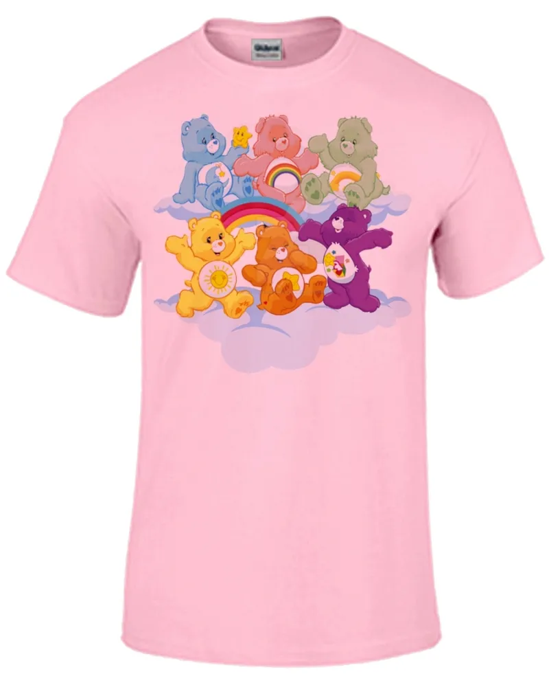 Baby look blusa feminina ou Camiseta Ursinhos carrinhosos turma