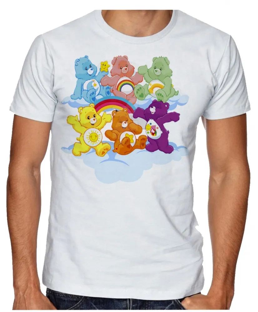 Baby look blusa feminina ou Camiseta Ursinhos carrinhosos turma - Foto 2