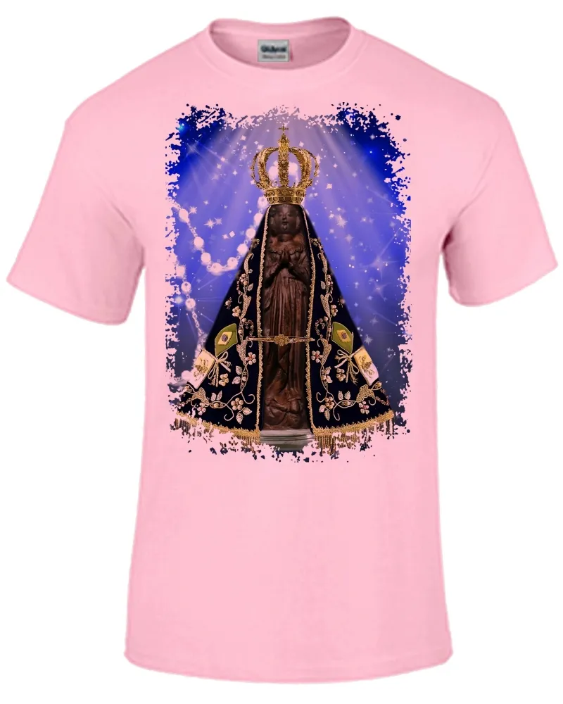 Baby look blusa feminina ou Camiseta Nossa Senhora Mãe Jesus