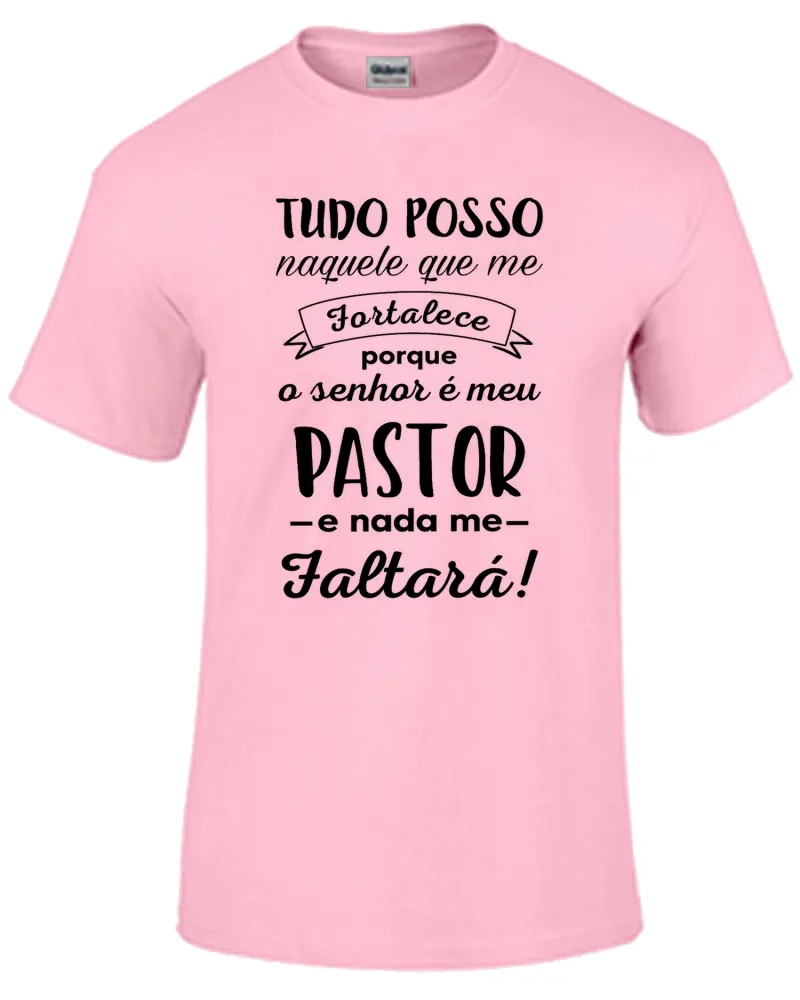 Baby look blusa feminina ou Camiseta Senhor meu Pastor Jesus Cristo