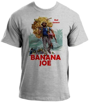 Baby look blusa feminina ou Camiseta Banana Joe filme antigo Bud Spencer - Foto 2