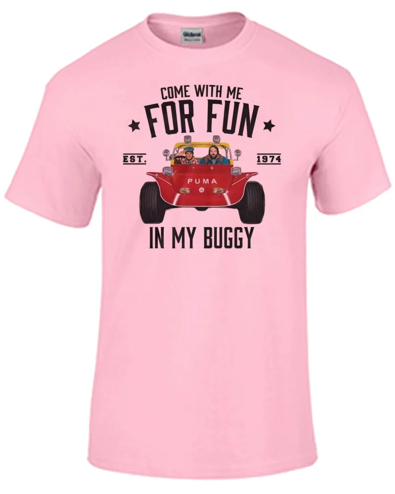 Baby look blusa feminina ou Camiseta Dupla Explosiva buggy Bud Spencer Terence Hill