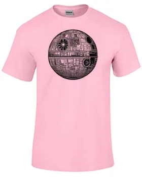 Baby look blusa feminina ou Camiseta Estrela da morte star wars darth vader