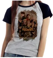 Baby look blusa feminina ou Camiseta goonies filme antigo anos 80 - Foto 4