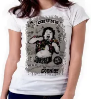 Baby look blusa feminina ou Camiseta Gordo goonies Chunk - Foto 4