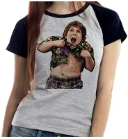 Baby look blusa feminina ou Camiseta Gordo goonies filme antigo - Foto 4
