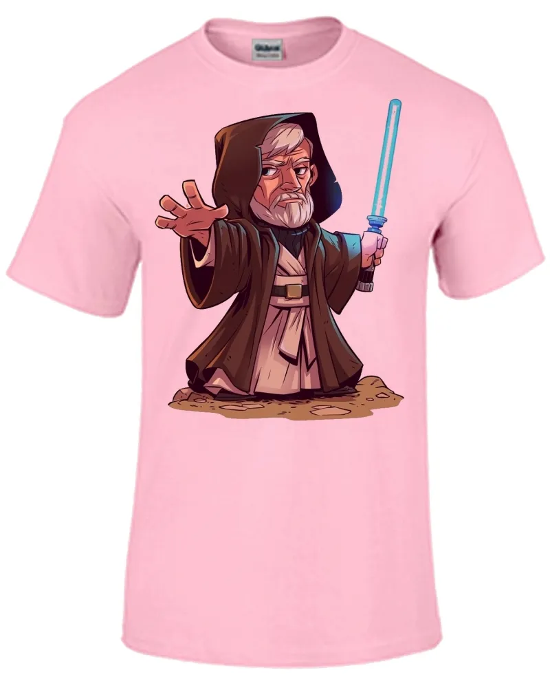 Baby look blusa feminina ou Camiseta obi wan kenobi velho star wars