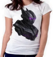 Baby look blusa feminina ou Camiseta Transformers Megatron vilão - Foto 3