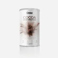 Whey Protein Chocolate Belga c/ Pedaços de Cacau 600g Grow