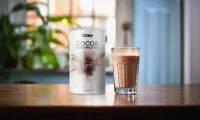 Whey Protein Chocolate Belga c/ Pedaços de Cacau 600g Grow - Foto 4