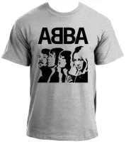 Baby look blusa feminina ou Camiseta Abba banda rock antiga - Foto 2