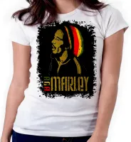 Baby look blusa feminina ou Camiseta Boa Marley reggae - Foto 3