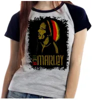 Baby look blusa feminina ou Camiseta Boa Marley reggae - Foto 4