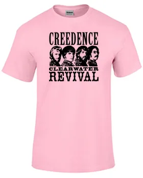 Baby look blusa feminina ou Camiseta creedence banda rock antiga