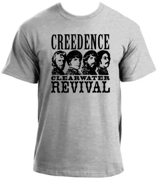Baby look blusa feminina ou Camiseta creedence banda rock antiga - Foto 2