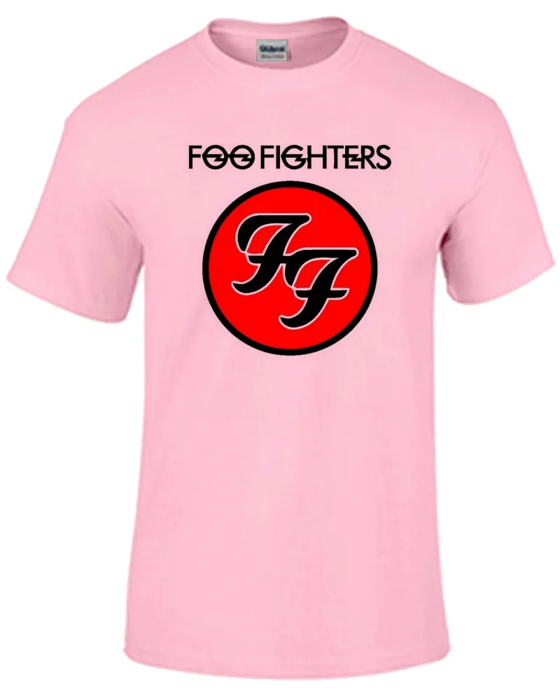 Baby look blusa feminina ou Camiseta foo fighters banda rock Imagem