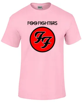 Baby look blusa feminina ou Camiseta foo fighters banda rock