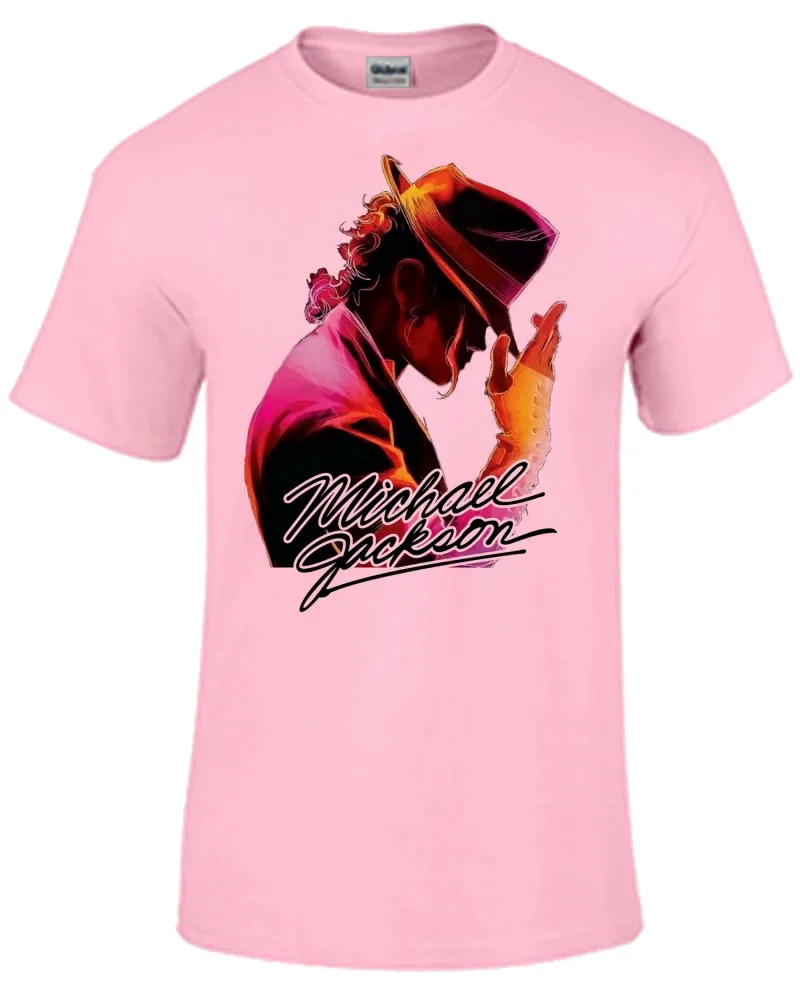 Baby look blusa feminina ou Camiseta Michael Jackson Chapéu Pop Imagem