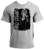Baby look blusa feminina ou Camiseta rod stewart banda rock antiga - Foto 2