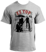 Baby look blusa feminina ou Camiseta ZZ top banda rock antiga - Foto 2