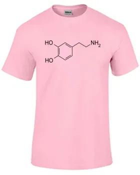 Baby look blusa feminina ou Camiseta Formula dopamina quimica