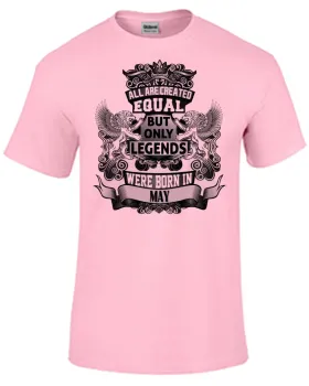 Baby look blusa feminina ou Camiseta Maio Aniversário Melhores nasceram