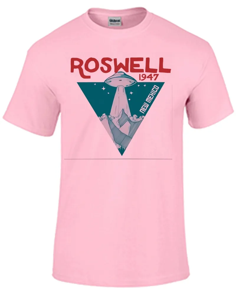 Baby look blusa feminina ou Camiseta Roswell area 51 alien et ovni venom Imagem