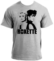 Baby look blusa feminina ou Camiseta Roxette banda rock antiga - Foto 2
