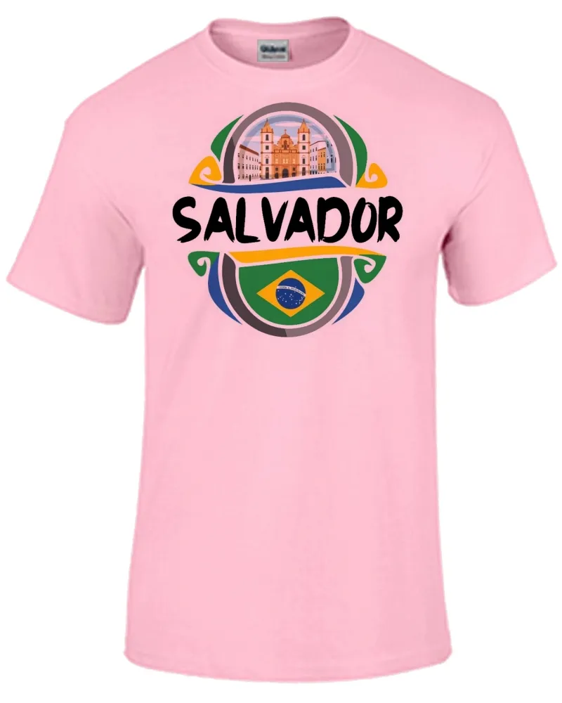 Baby look blusa feminina ou Camiseta Salvador Bahia lembrança