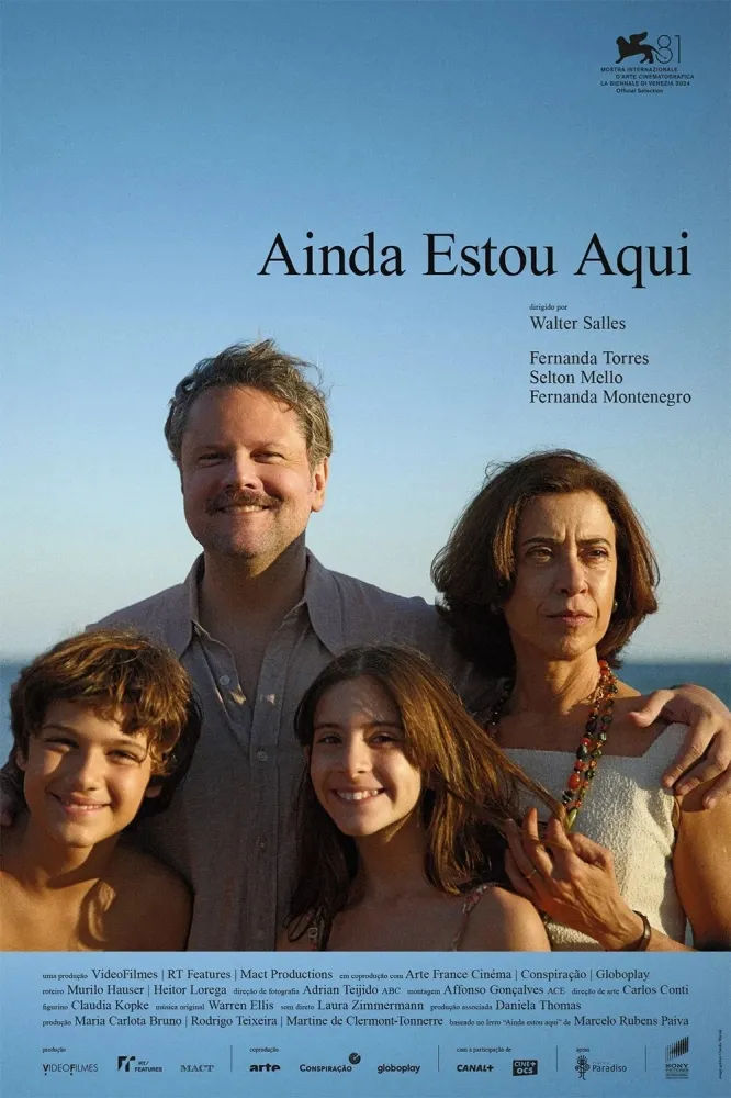 Ainda Estou Aqui (2024) Walter Salles DVD  Imagem