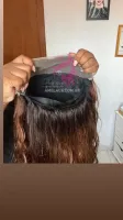 Iluminada  Copper carmel 65cm UltraHD Super Luxo MegaNaturals LACE   Front Reparticao livre big® human. - Foto 4